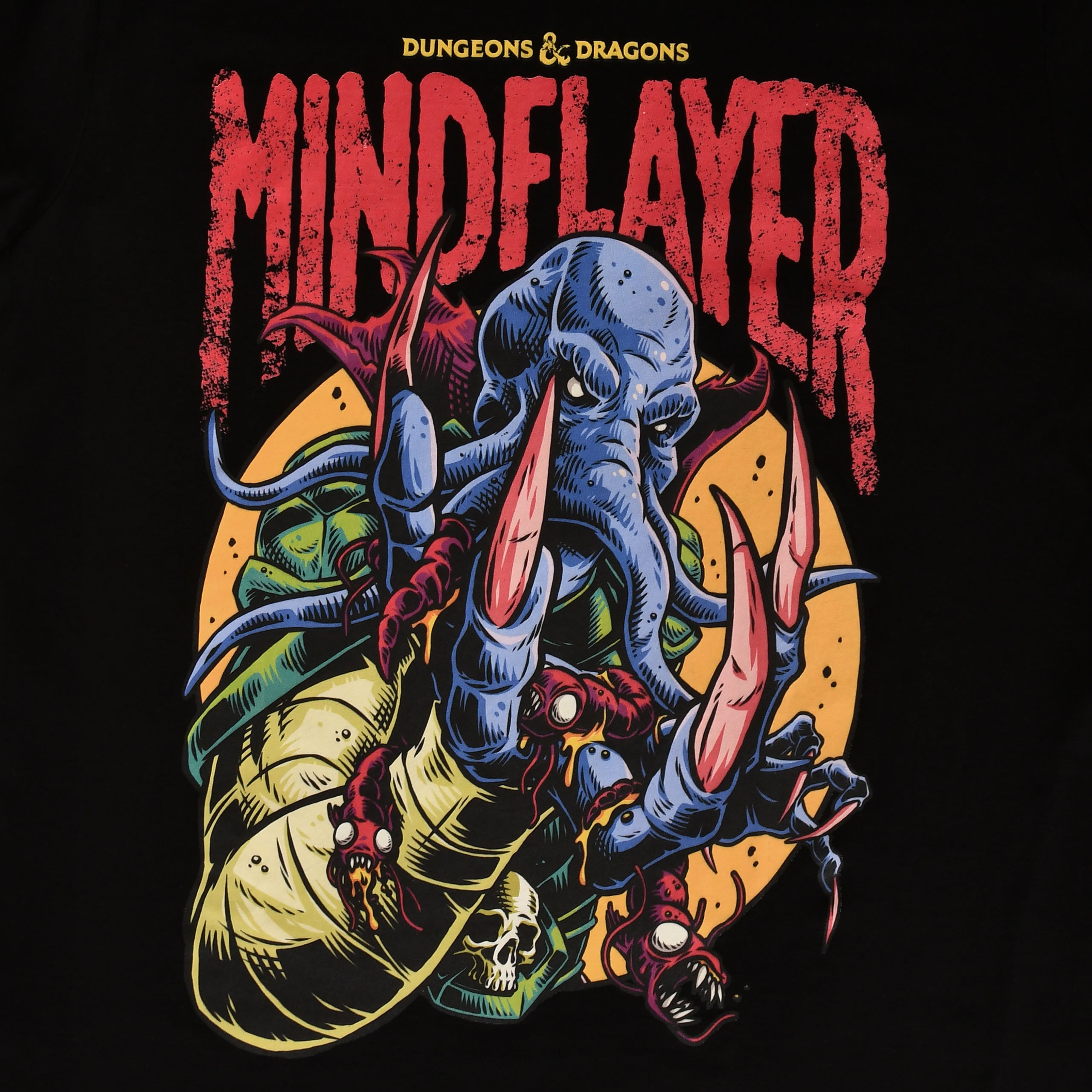 Imagen del producto Dungeons & Dragons - Camiseta Mindflayer negra