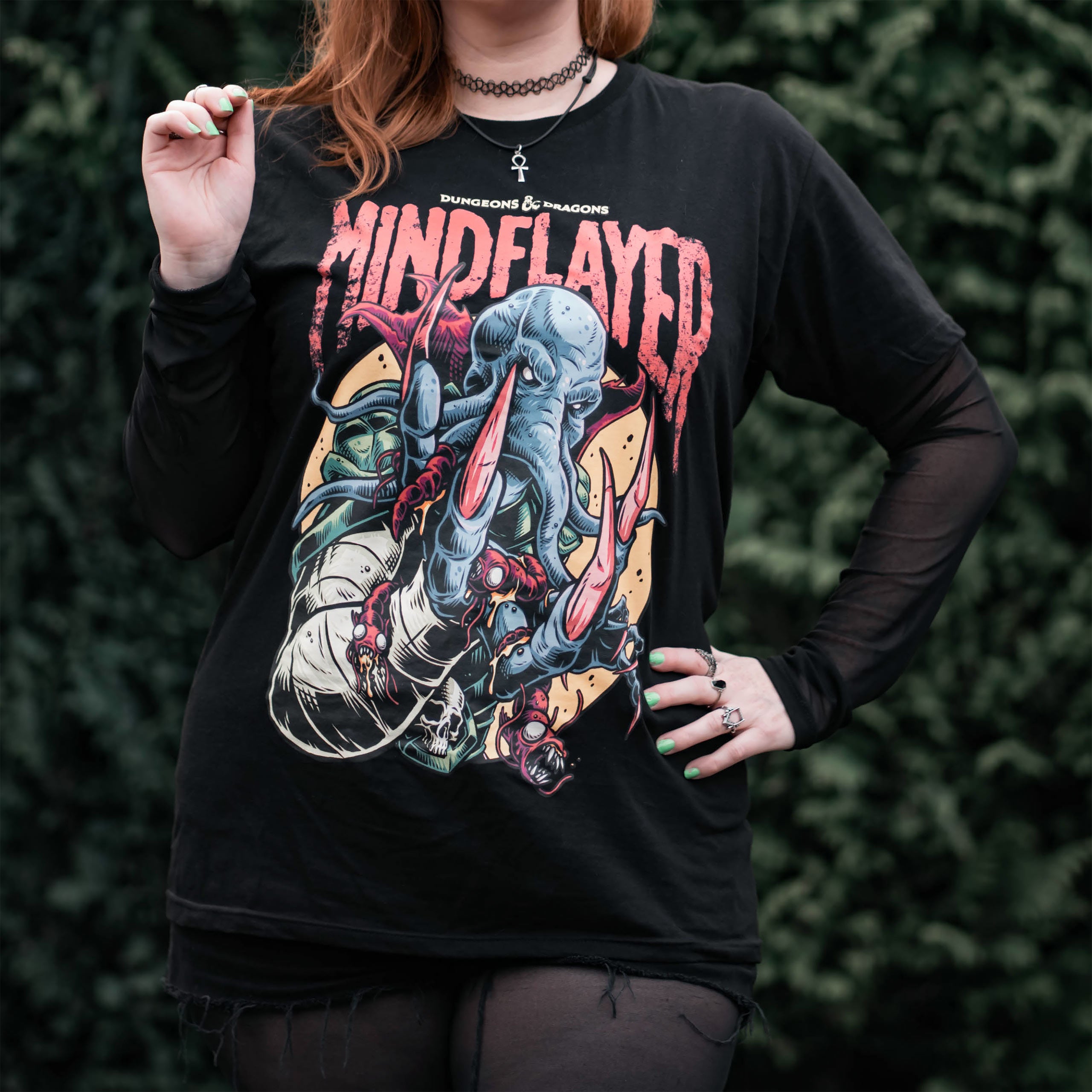 Imagen del producto Dungeons & Dragons - Camiseta Mindflayer negra