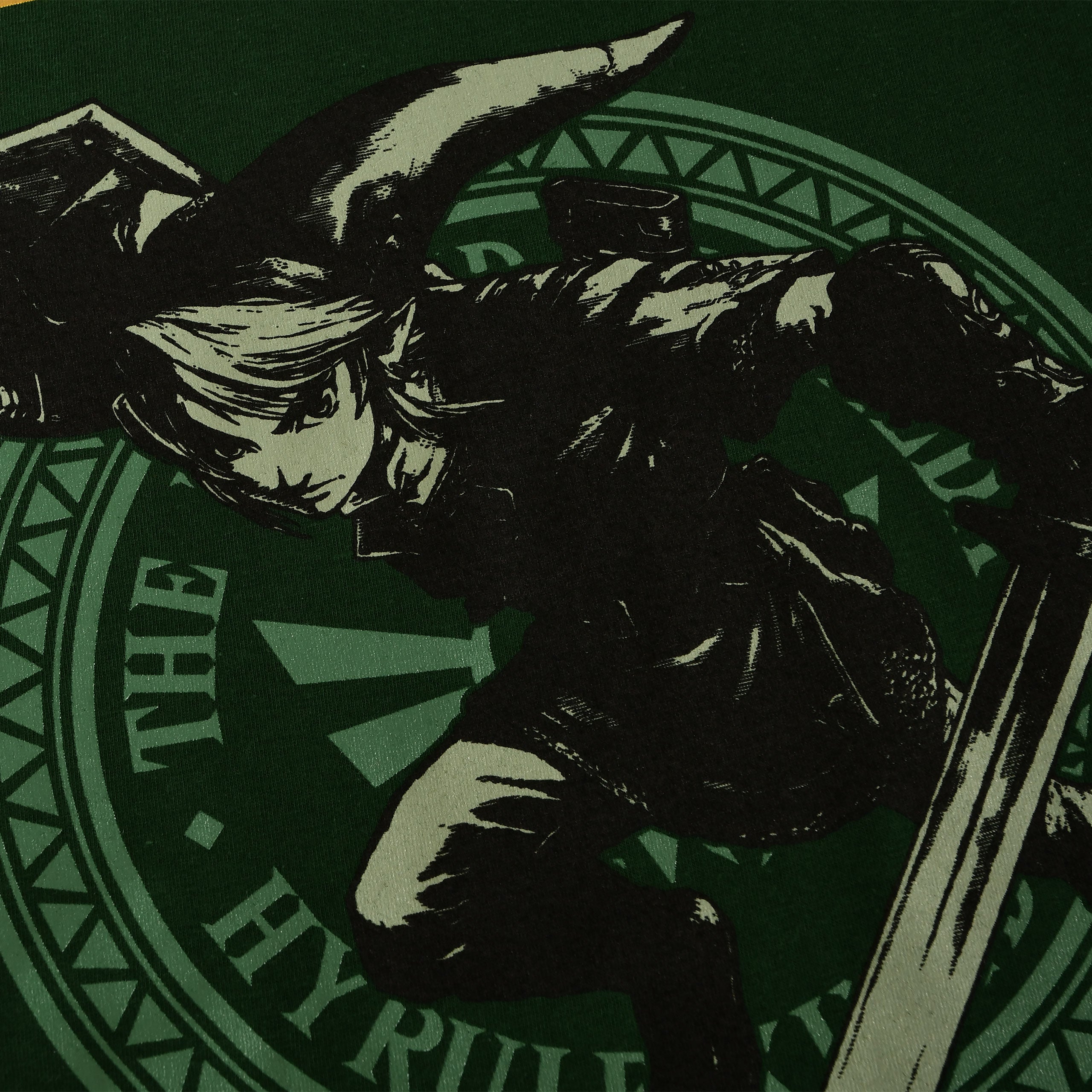 Imagen del producto Zelda - Camiseta verde con pose de Link