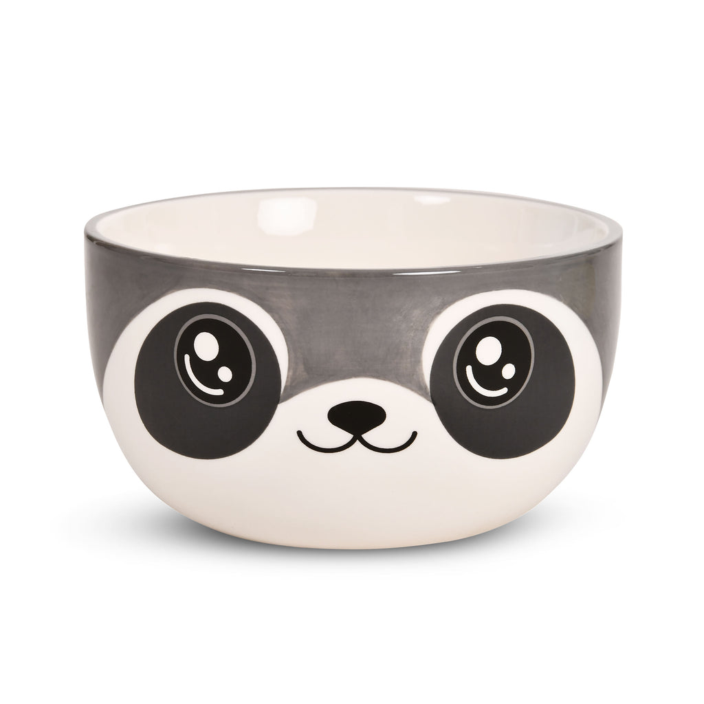 Imagen del producto Tazón Kawaii de Mapache con Tapa para Fans de Anime