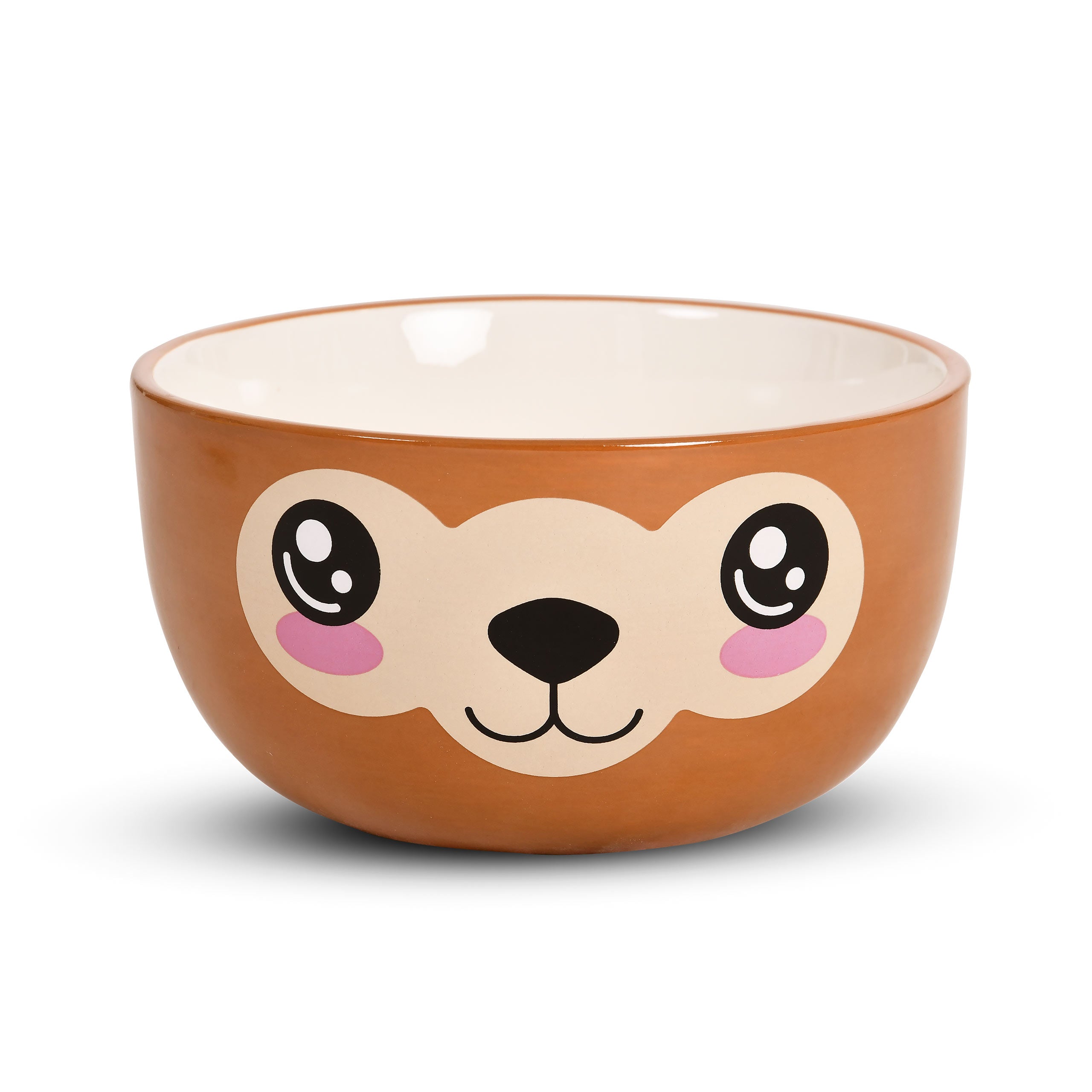 Imagen del producto Tazón Kawaii de Alpaca con tapa para fans de Anime