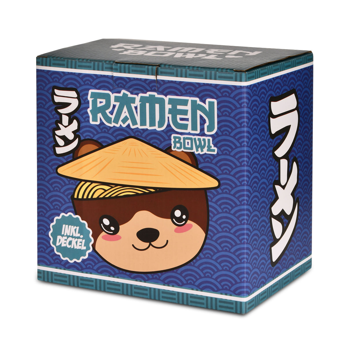 Imagen del producto Tazón Kawaii de Nutria con tapa para fans del Anime