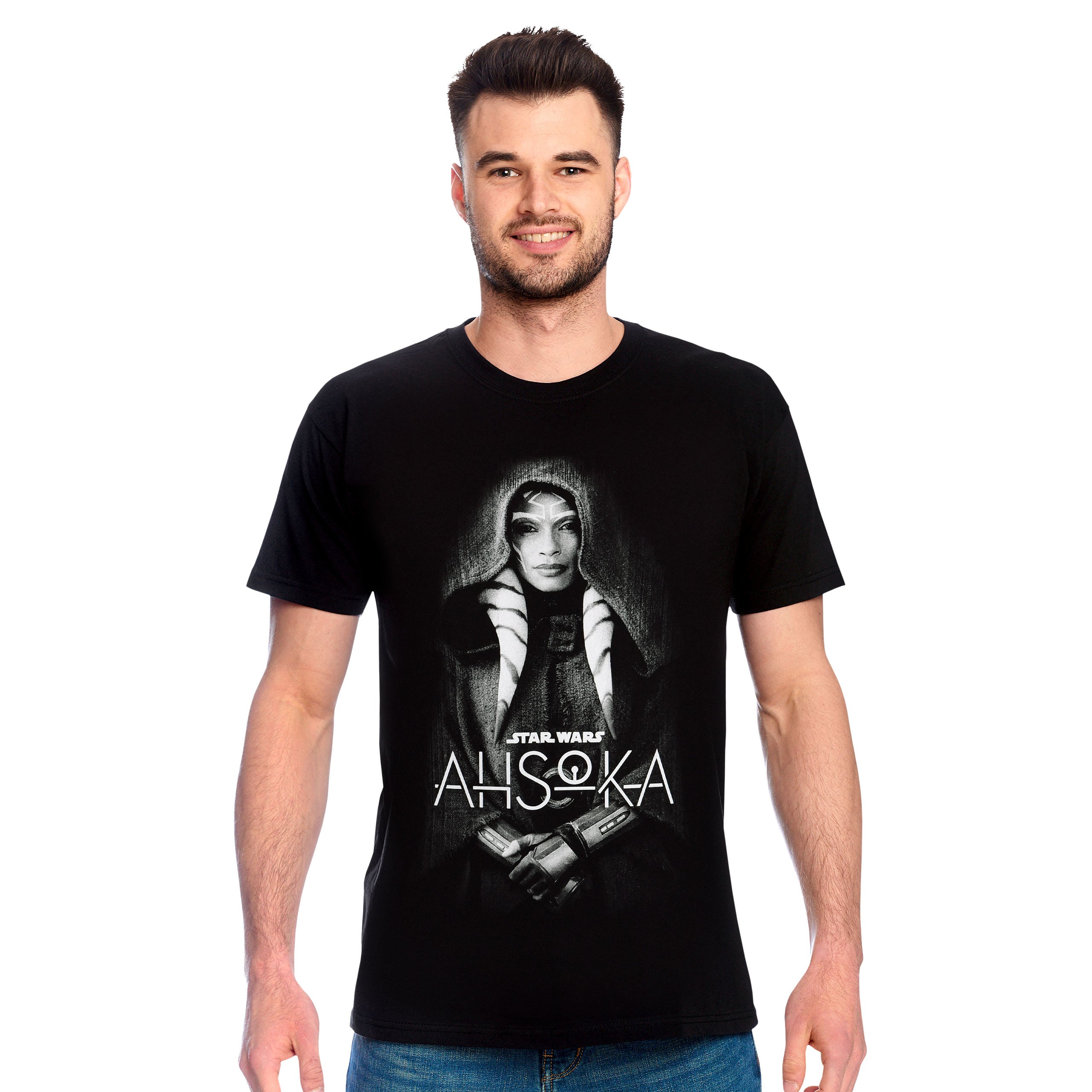 Imagen del producto Camiseta Togruta de Ahsoka Tano negra - Star Wars