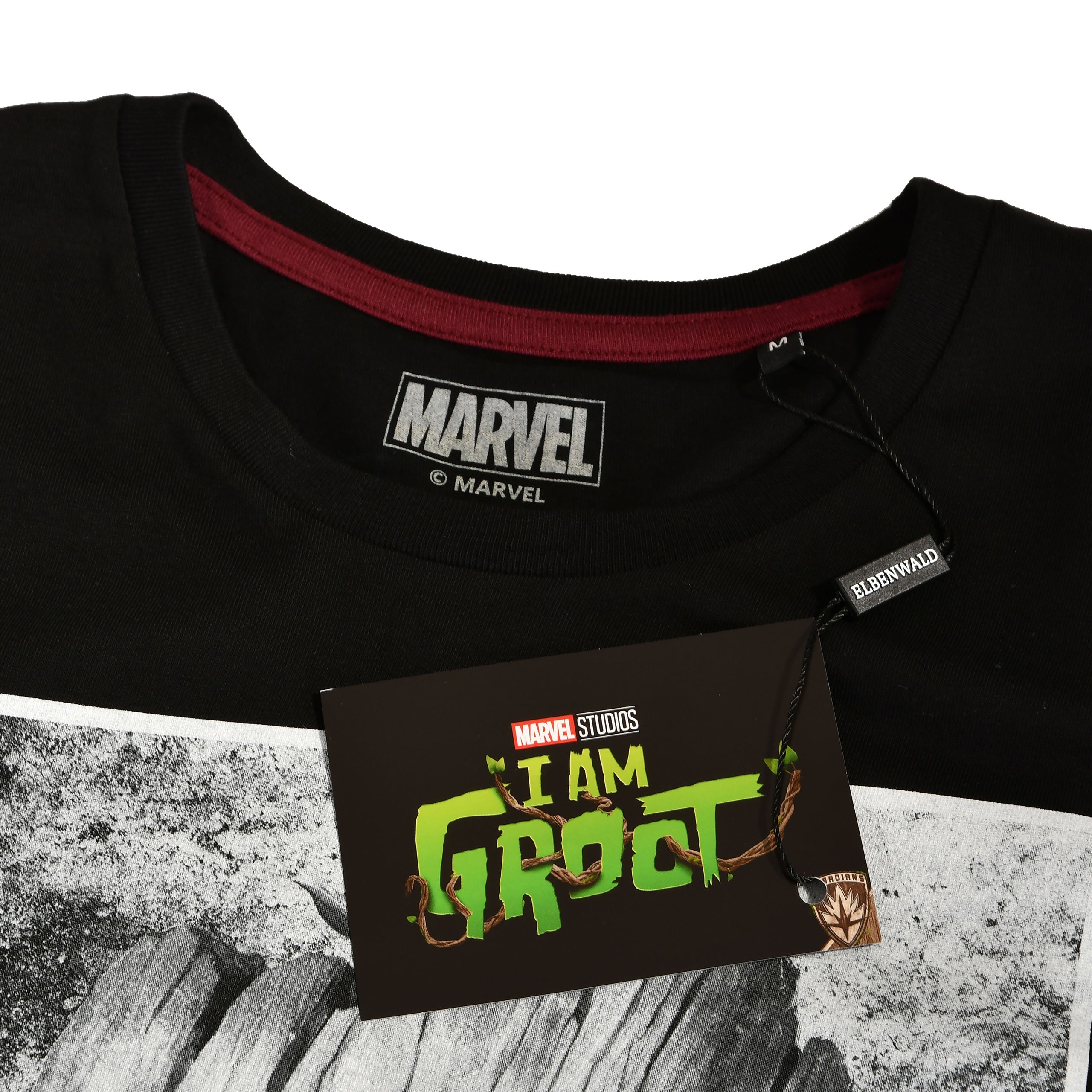 Imagen del producto Camiseta negra de Baby Groot - Marvel