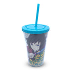 Imagen del producto Demon Slayer - Vaso para beber con pajita de Tanjiro Kamado