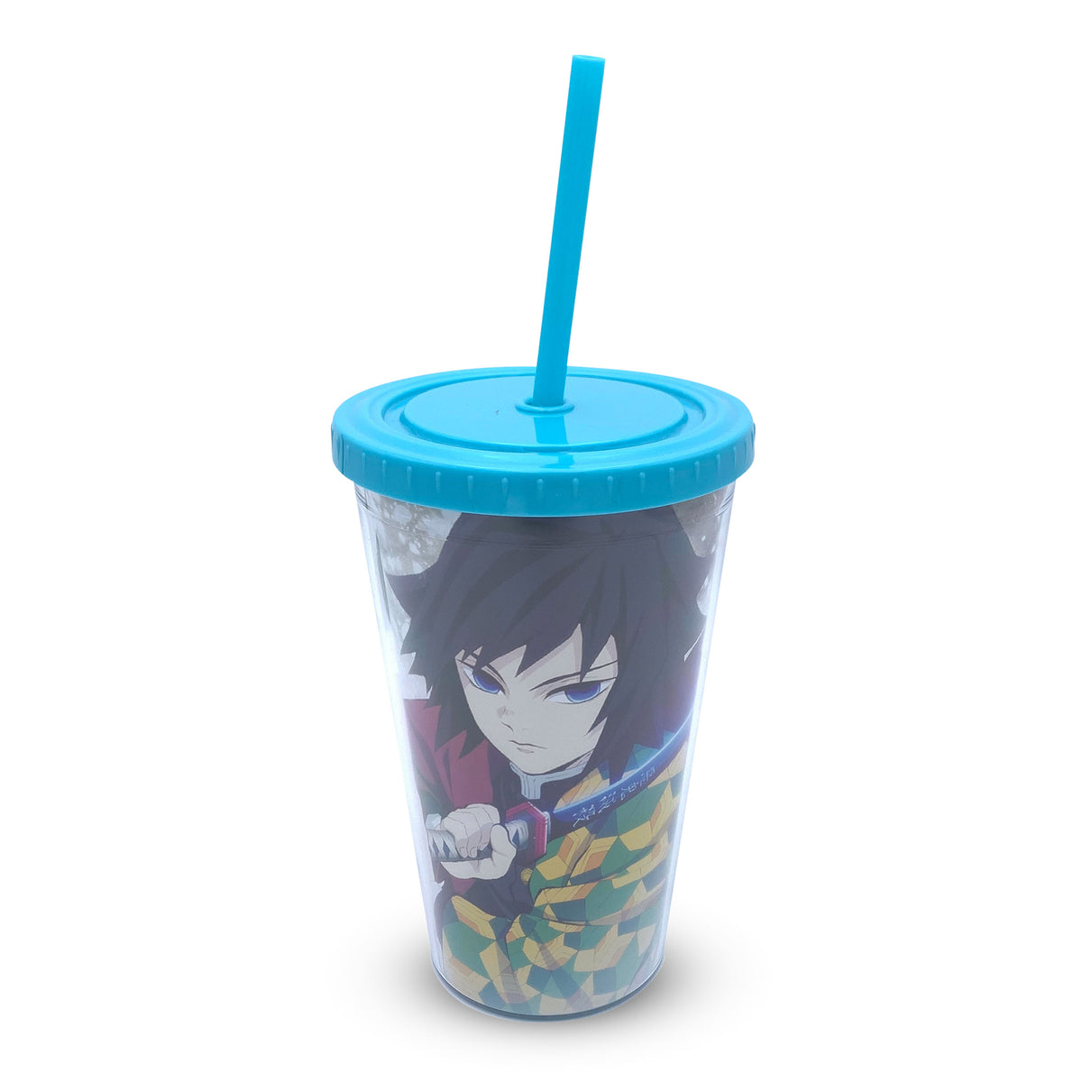 Imagen del producto Demon Slayer - Vaso para beber con pajita de Tanjiro Kamado
