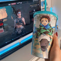 Imagen del producto Demon Slayer - Vaso para beber con pajita de Tanjiro Kamado