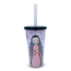 Imagen del producto Demon Slayer - Vaso de Nezuko Kamado con pajita