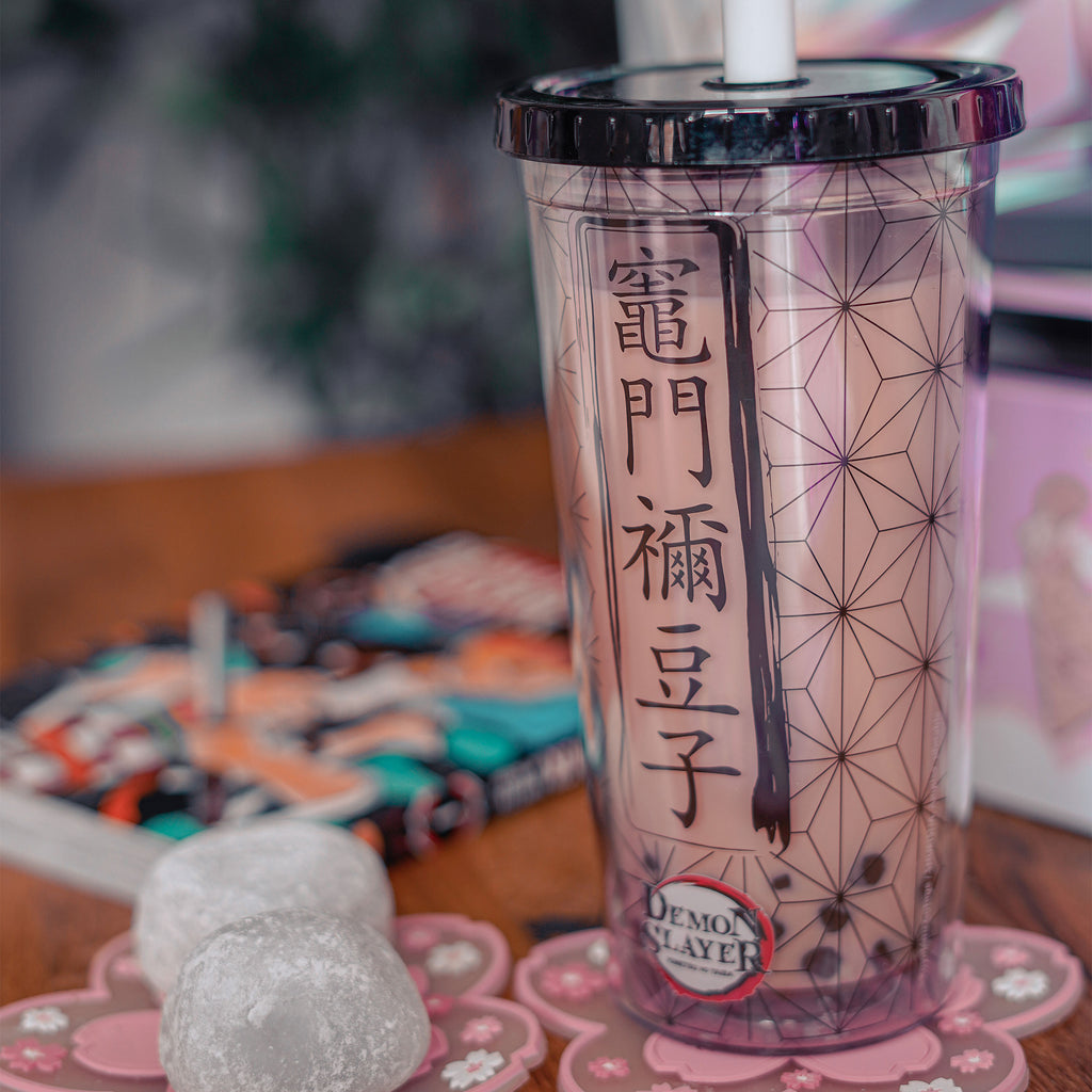 Imagen del producto Demon Slayer - Vaso de Nezuko Kamado con pajita