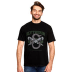Imagen del producto Camiseta de colegio Quidditch Slytherin negra - Harry Potter