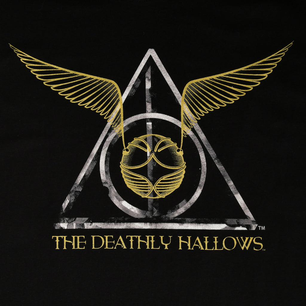 Imagen del producto Harry Potter - Camiseta del Snitch Dorado negro