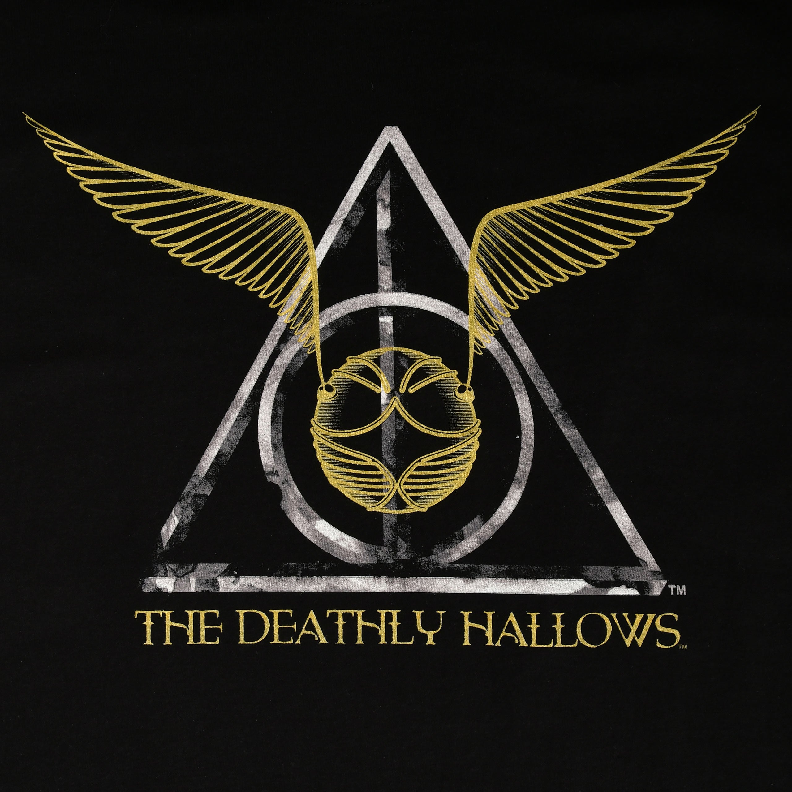 Imagen del producto Harry Potter - Camiseta del Snitch Dorado negro