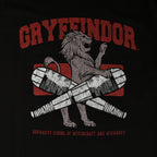 Imagen del producto Camiseta de Quidditch Gryffindor en negro - Harry Potter