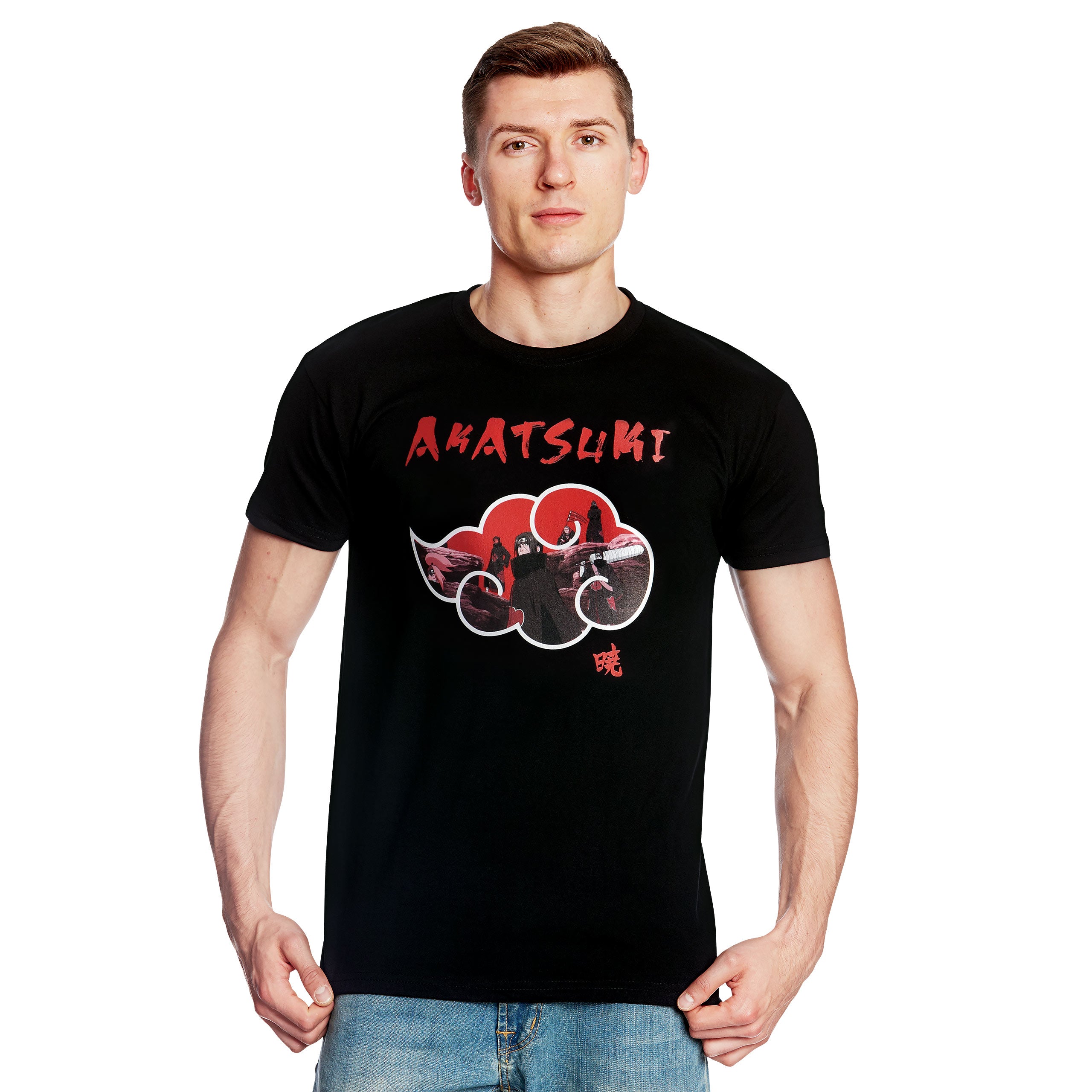 Imagen del producto Camiseta Akatsuki negra - Naruto Shippuden