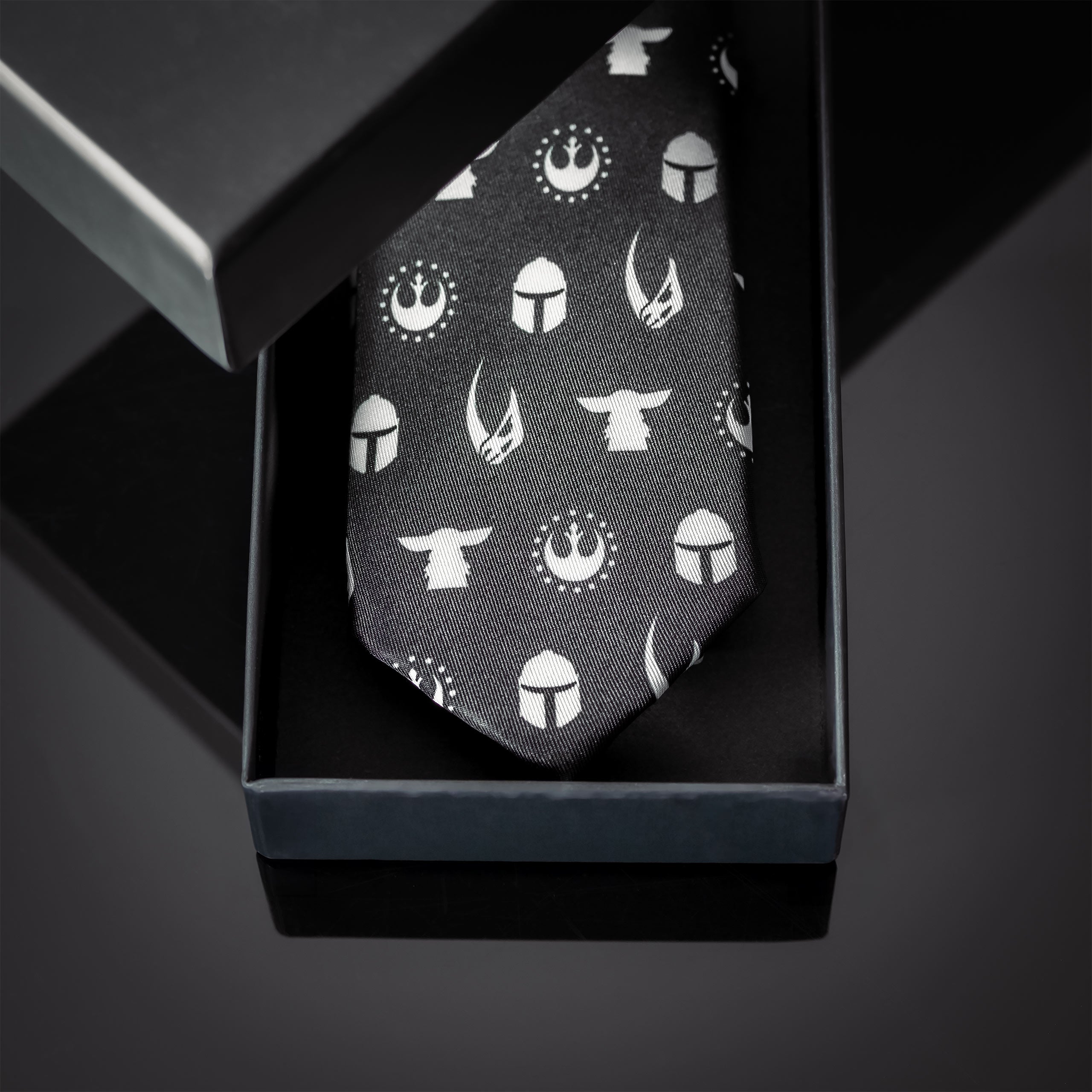Imagen del producto Corbata de Símbolos de The Mandalorian - Star Wars
