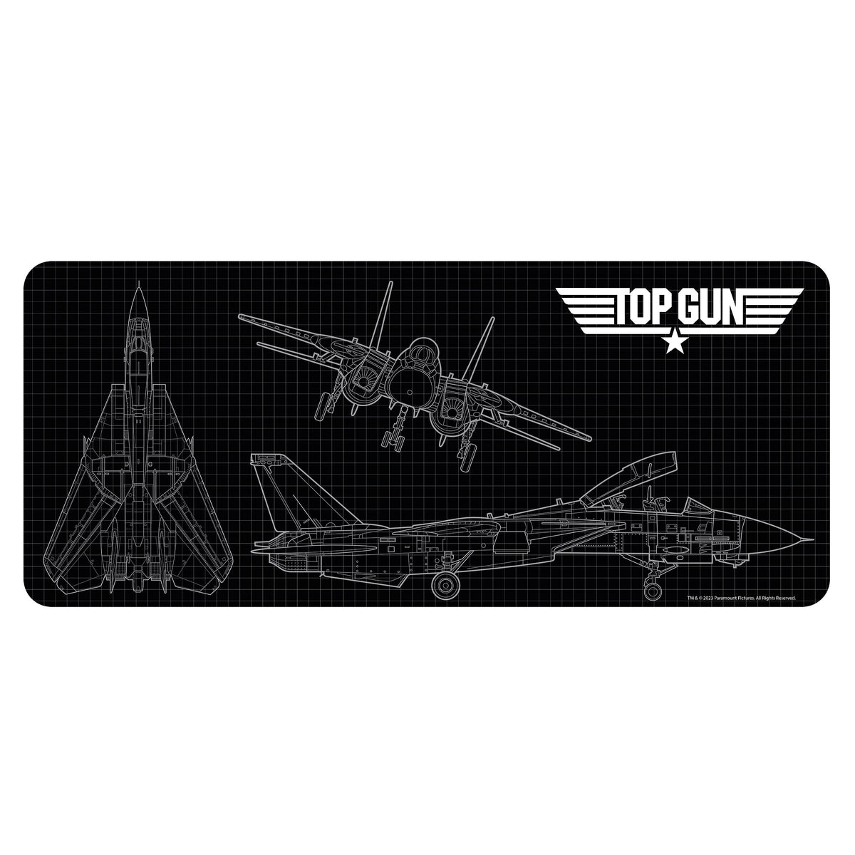 Imagen del producto Top Gun - Alfombrilla de ratón Fighter XXL