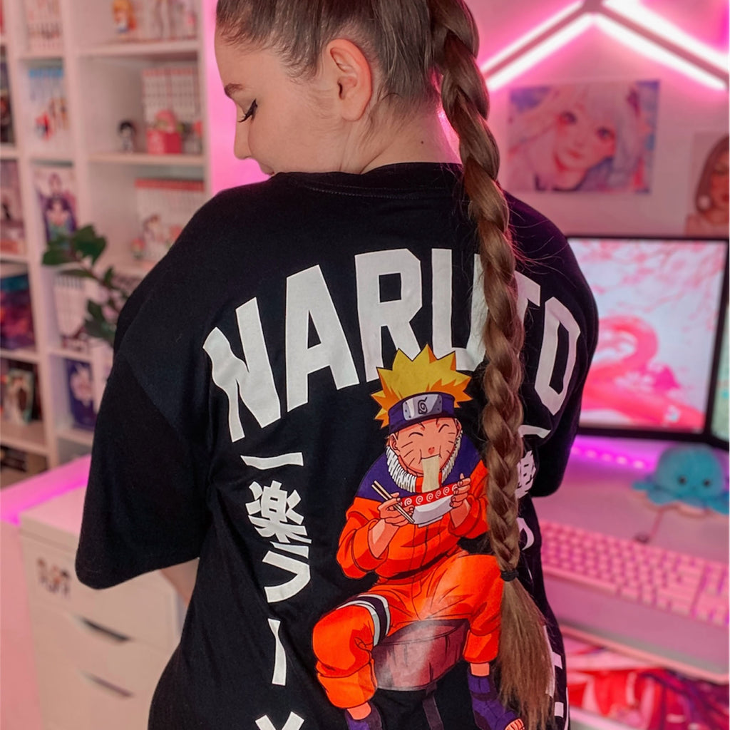 Imagen del producto Naruto - Ichiraku Ramen Camiseta Oversize Negro