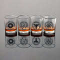 Imagen del producto Set de 4 vasos de la Academia Starfleet - Star Trek