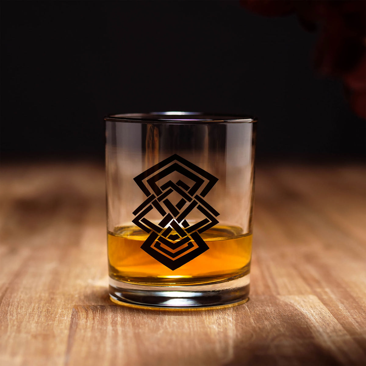 Imagen del producto Set de 4 vasos con símbolos de la Tierra Media - El Señor de los Anillos