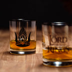 Imagen del producto Set de 4 vasos con símbolos de la Tierra Media - El Señor de los Anillos