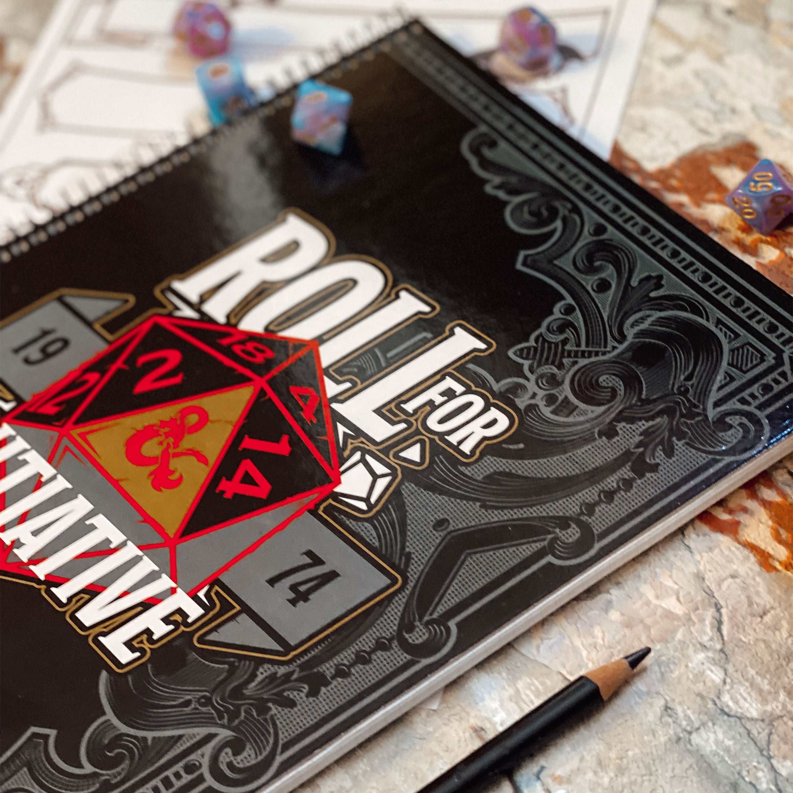 Imagen del producto Dungeons & Dragons - Roll For Initiative Cuaderno A4