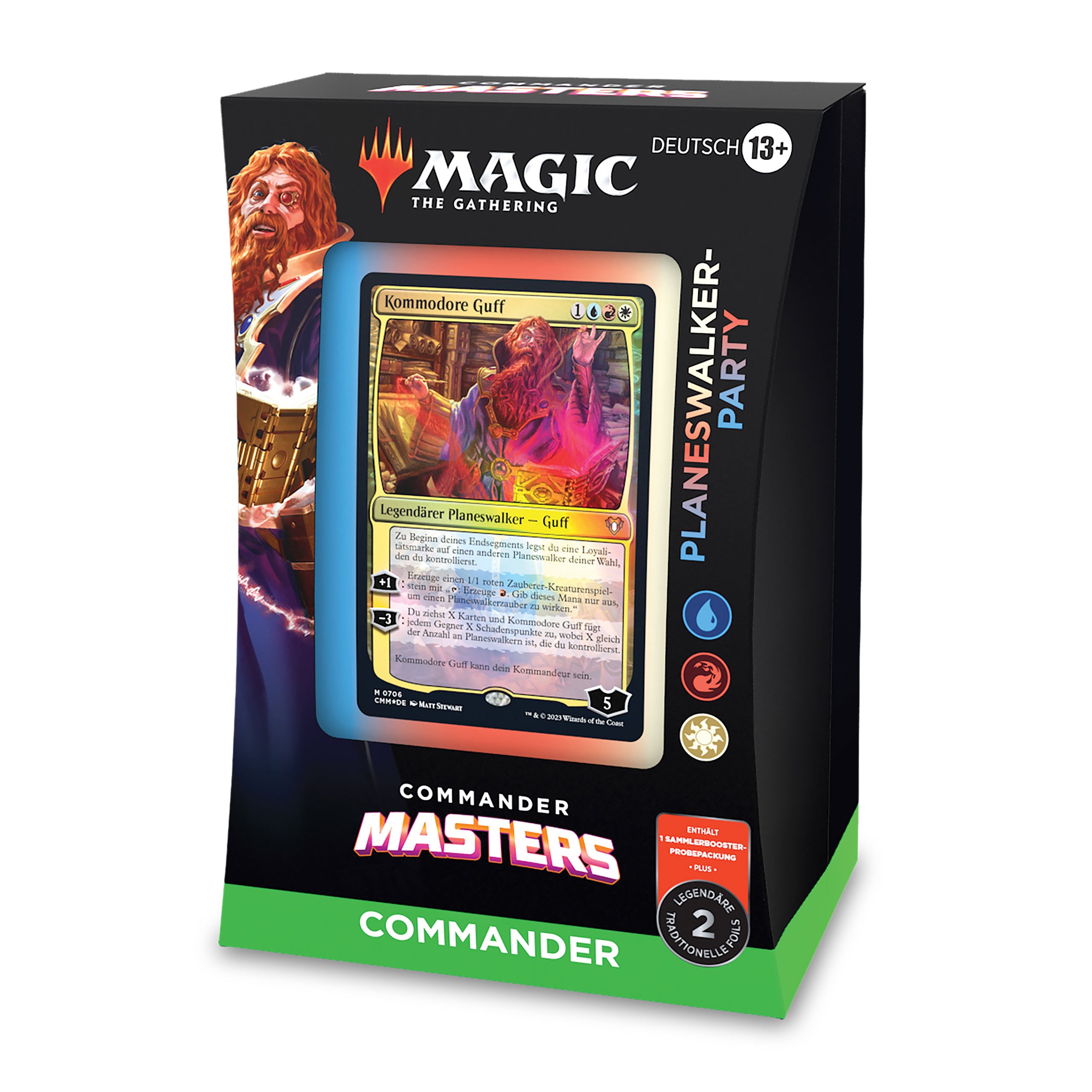 Imagen del producto Commander Masters Planeswalker-Party Commander Deck - Magic The Gathering