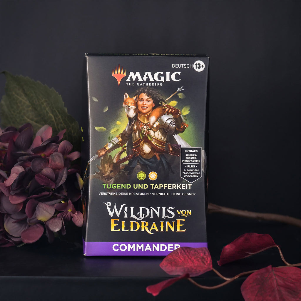 Imagen del producto Mazo de Comandante de Virtud y Valentía de la Espesura de Eldraine - Magic The Gathering