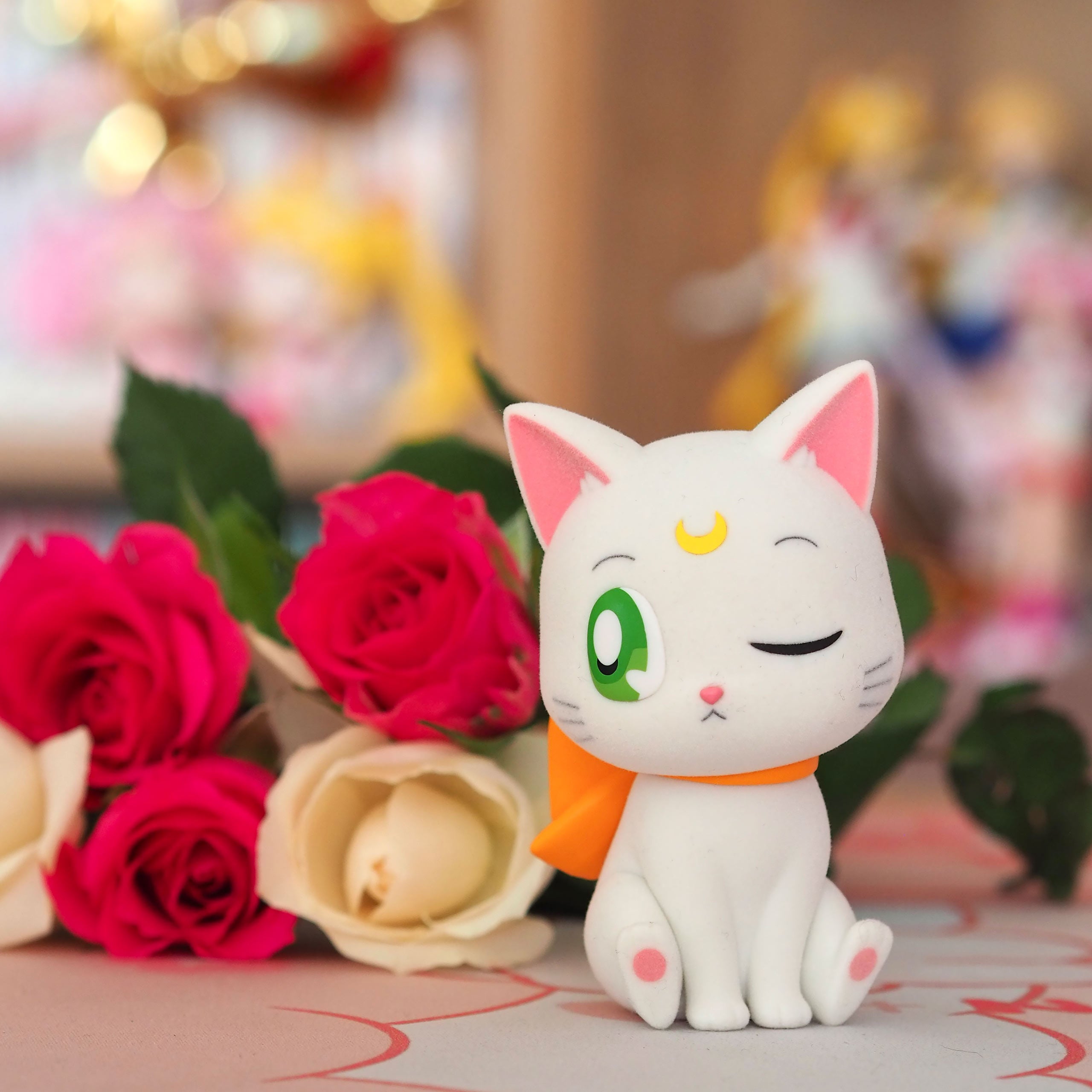 Imagen del producto Sailor Moon Cosmos - Figura Fluffy Puffy de Artemis Versión B