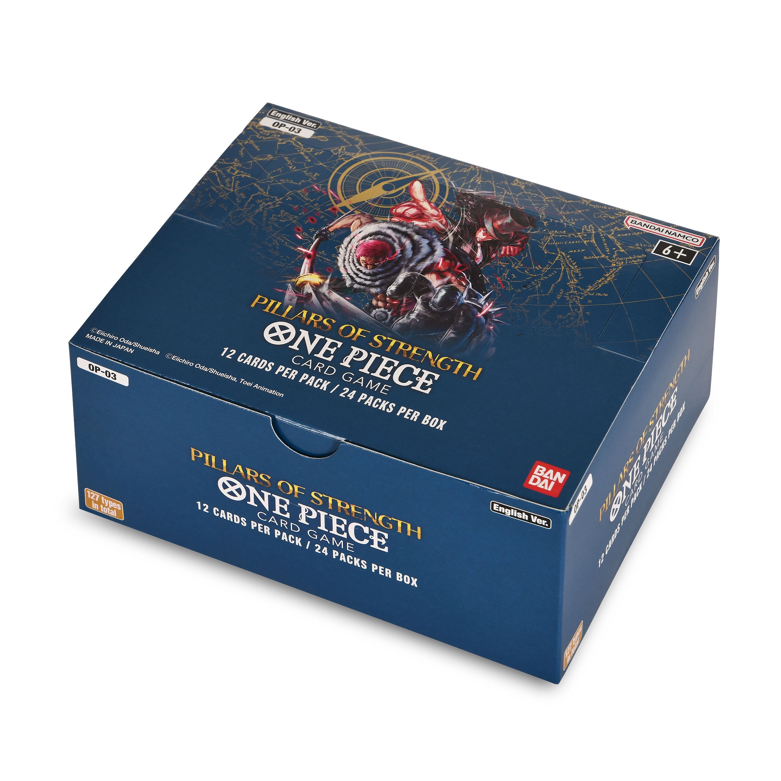 Imagen del producto One Piece Card Game - Pillars of Strength Booster Box versión en inglés
