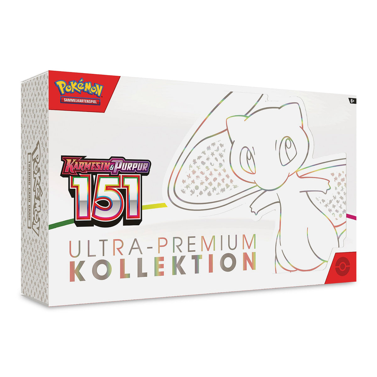 Imagen del producto Pokemon - Carmesí & Púrpura 151 Mew Ultra Premium Caja de Cartas Coleccionables