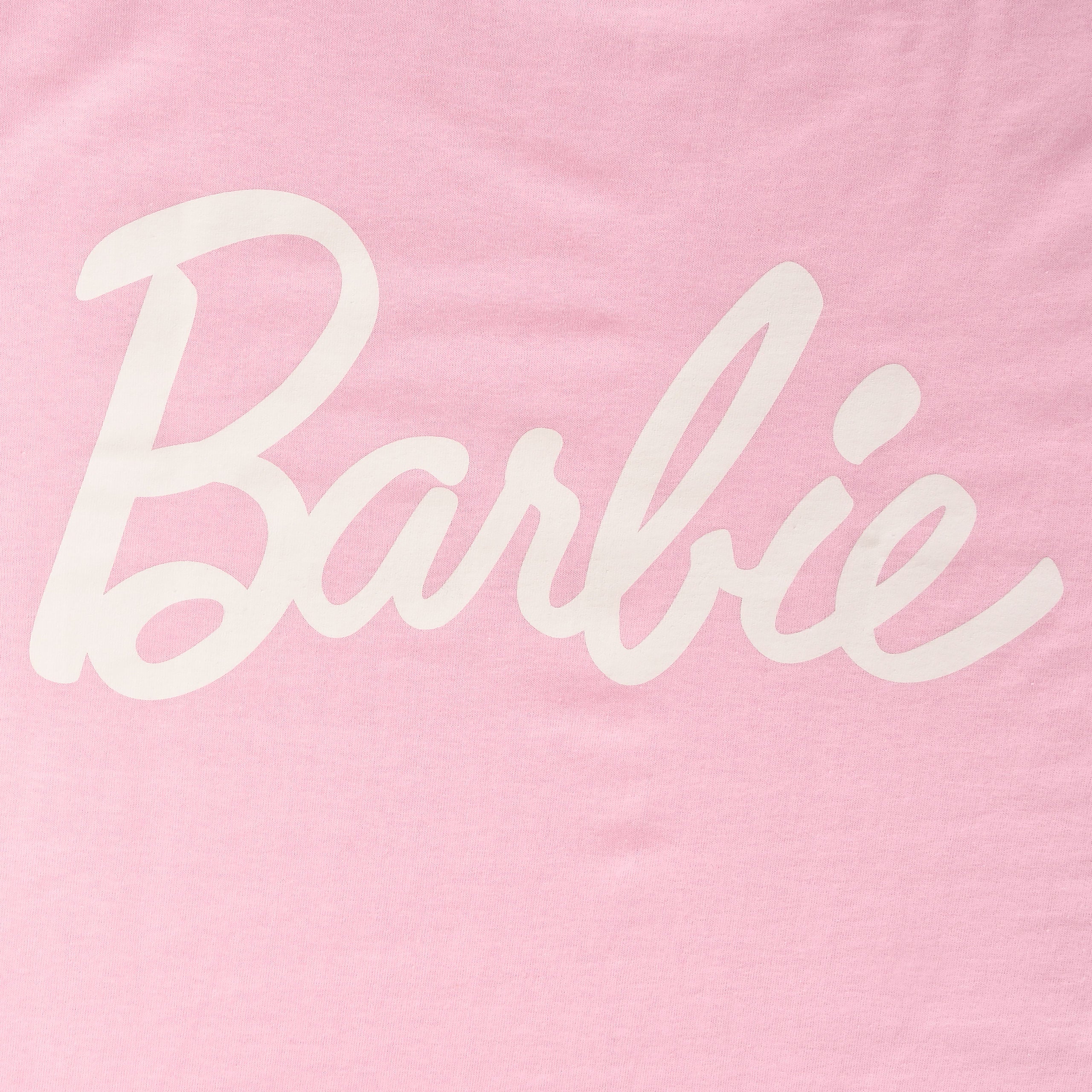 Imagen del producto Barbie - Camiseta rosa con logo