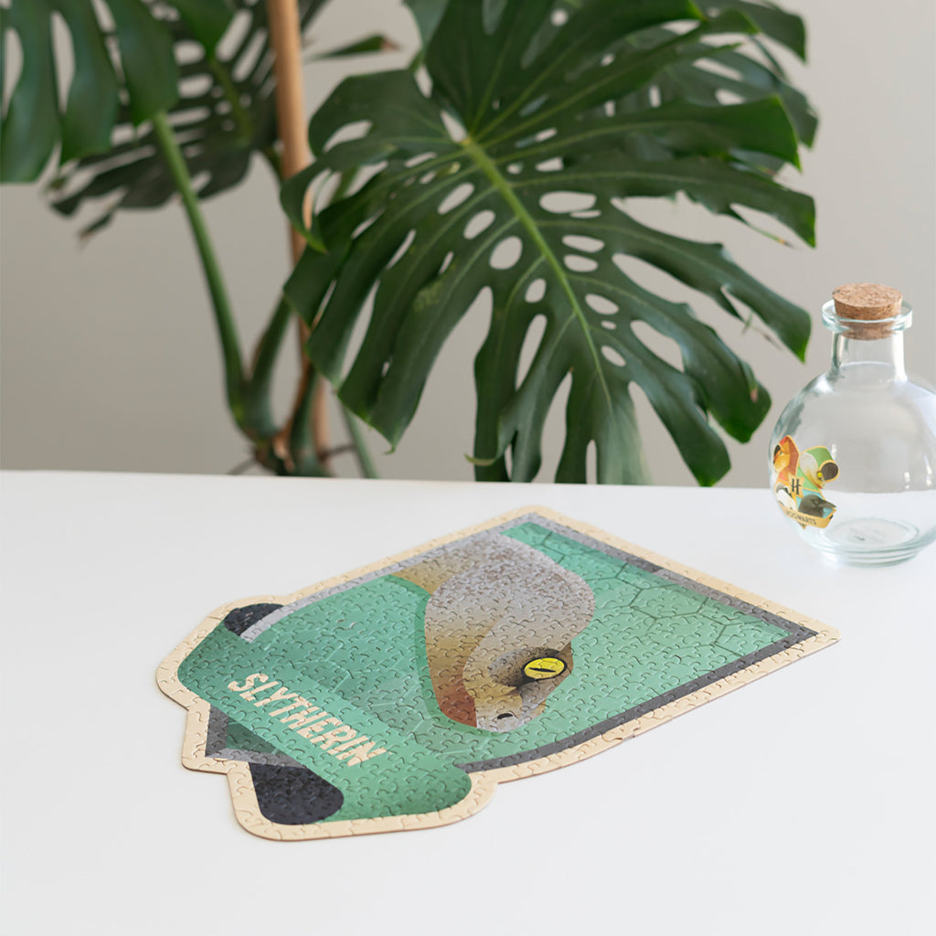 Imagen del producto Puzzle de la mascota de Slytherin en botella de poción mágica - Harry Potter