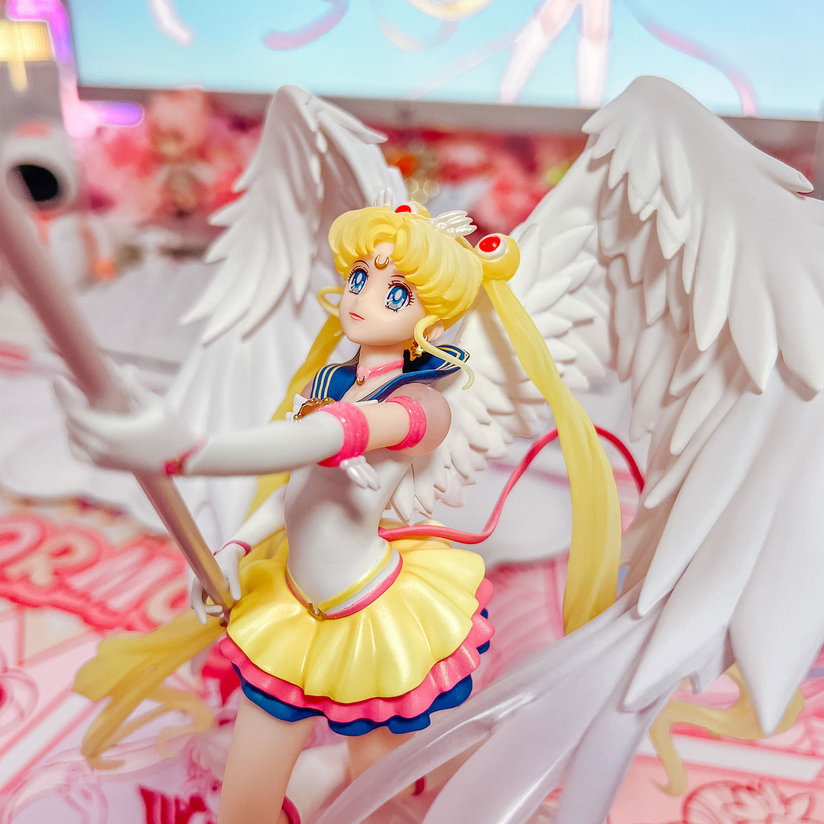 Imagen del producto Sailor Moon Eternal - Estatua de Oscuridad y Luz