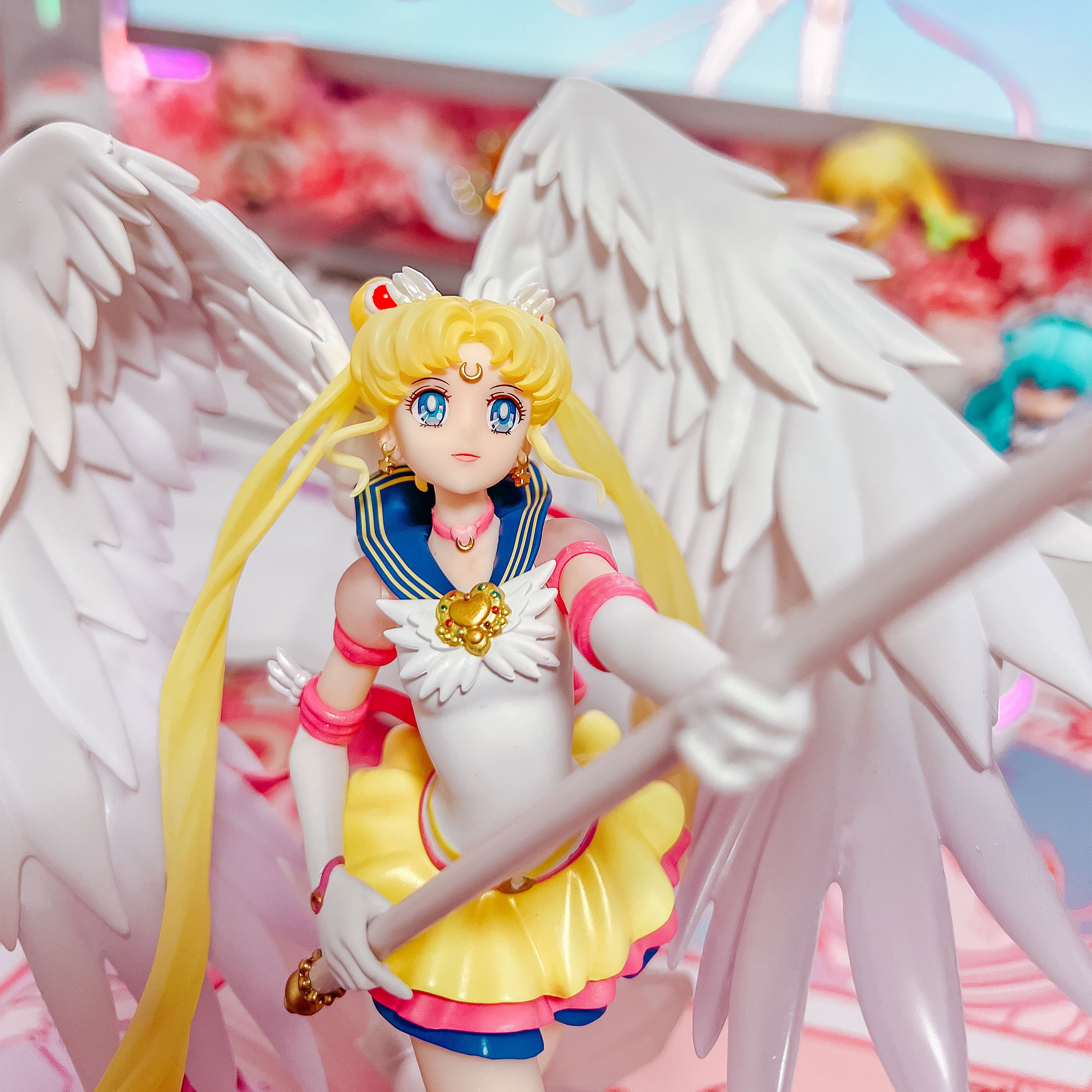 Imagen del producto Sailor Moon Eternal - Estatua de Oscuridad y Luz