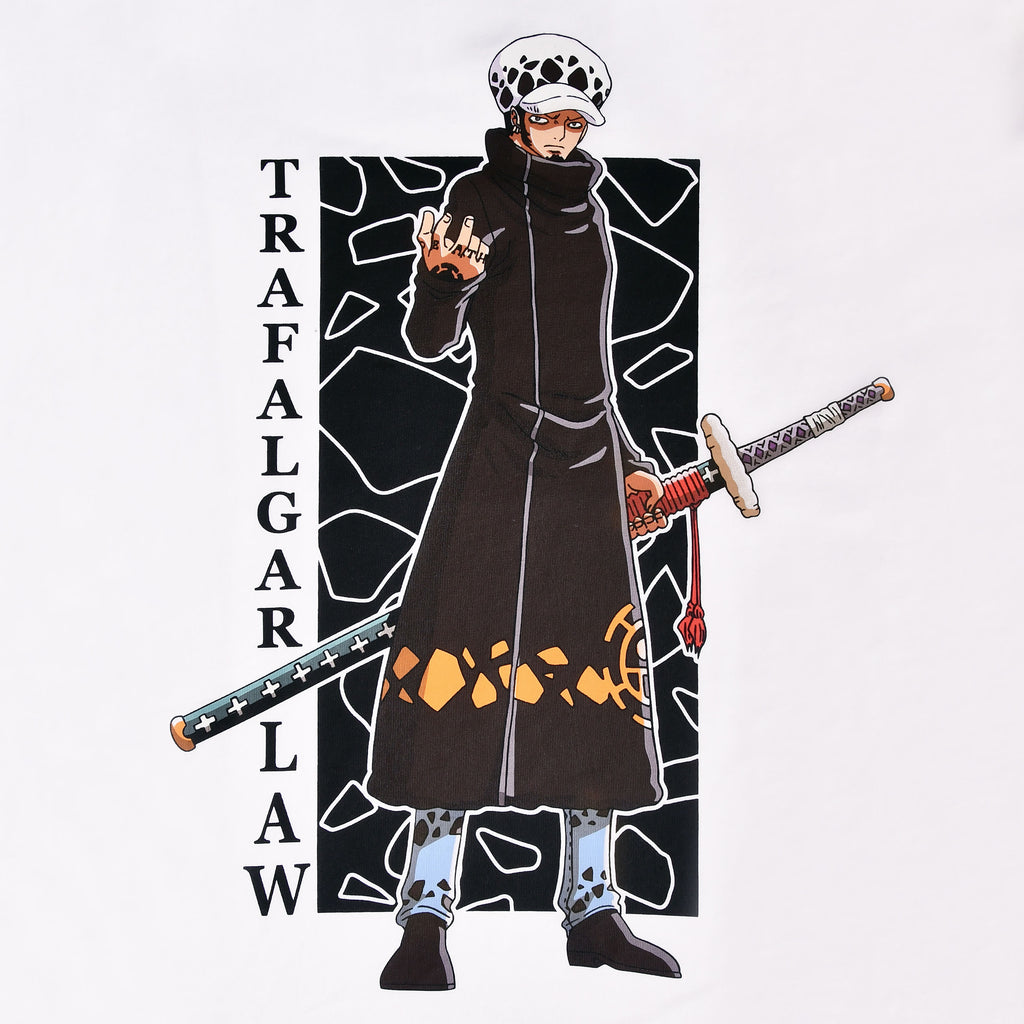 Imagen del producto One Piece - Camiseta blanca de Trafalgar Law
