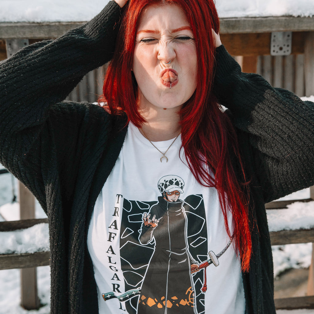 Imagen del producto One Piece - Camiseta blanca de Trafalgar Law