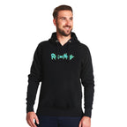 Imagen del producto Rick y Morty - Sudadera con capucha Portal Boyz Glow in the Dark negra