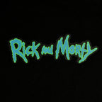Imagen del producto Rick y Morty - Sudadera con capucha Portal Boyz Glow in the Dark negra