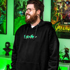 Imagen del producto Rick y Morty - Sudadera con capucha Portal Boyz Glow in the Dark negra