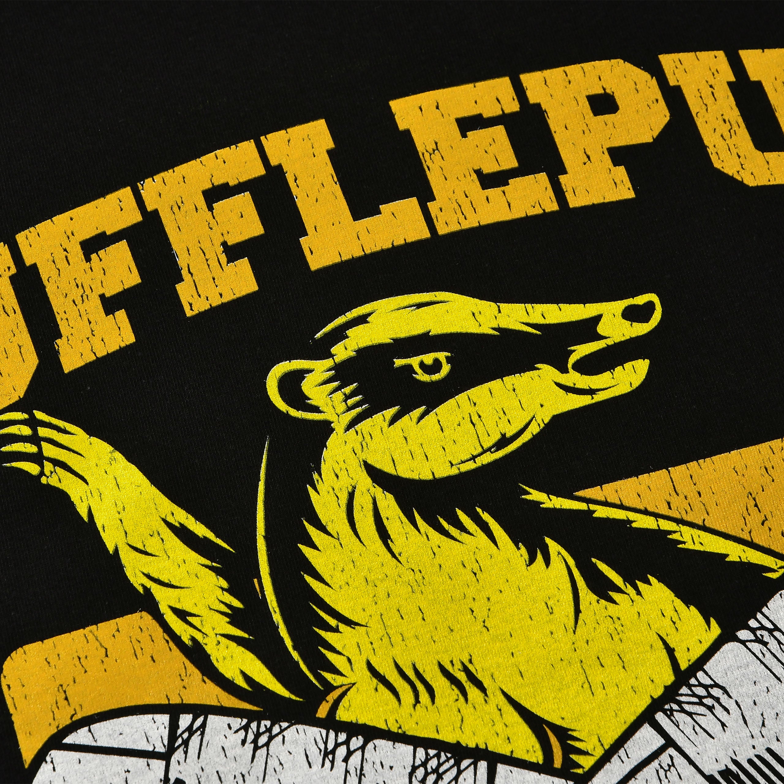 Imagen del producto Camiseta universitaria de Quidditch Hufflepuff negra - Harry Potter