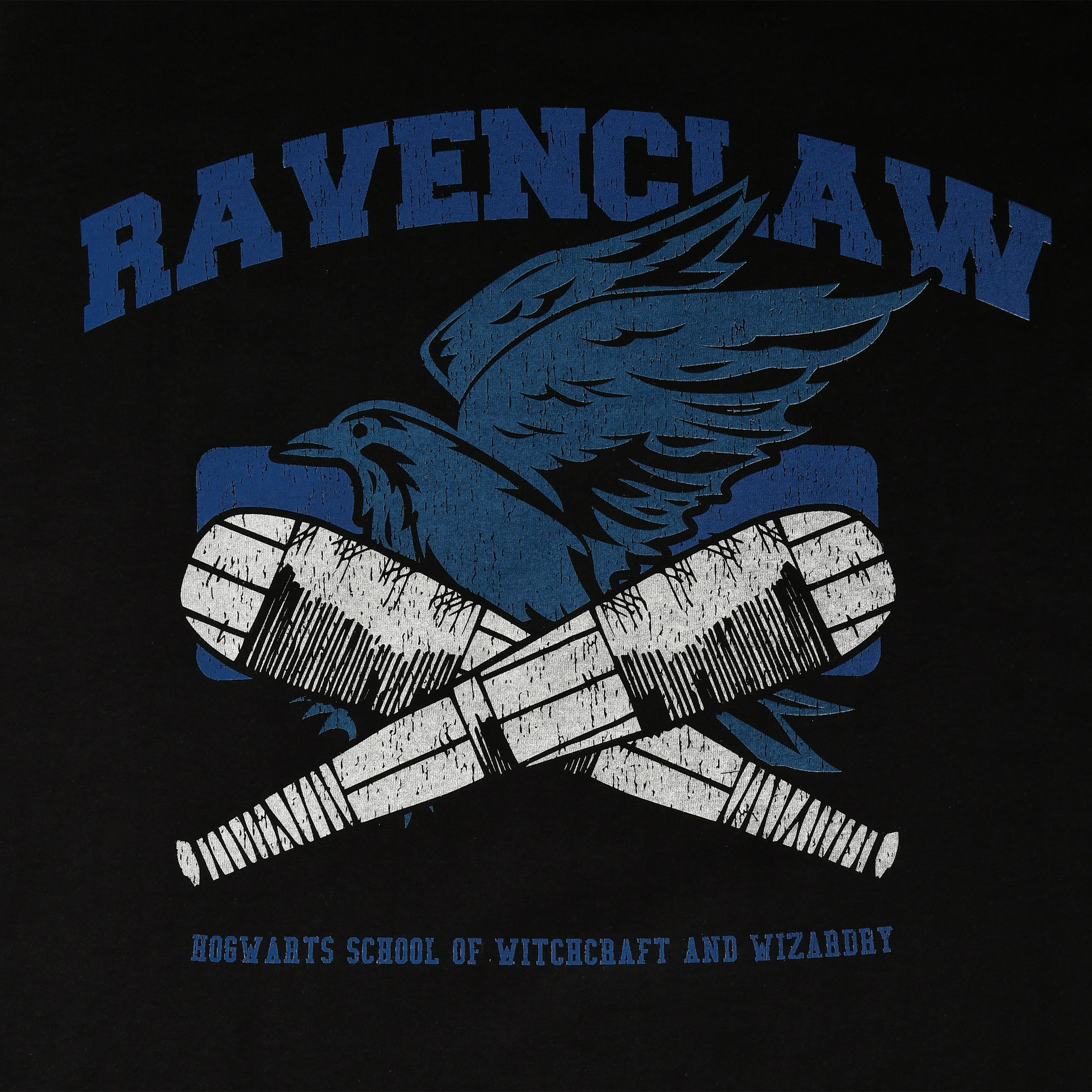 Imagen del producto Camiseta universitaria de Quidditch de Ravenclaw negra - Harry Potter