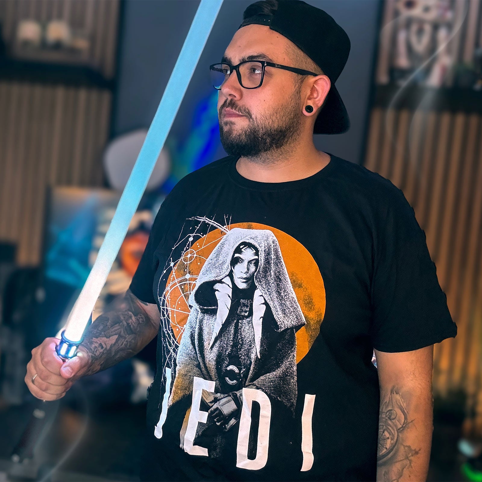Imagen del producto Star Wars - Camiseta Jedi Ahsoka negra