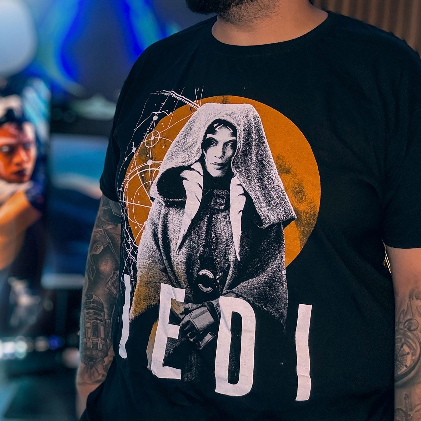 Imagen del producto Star Wars - Camiseta Jedi Ahsoka negra