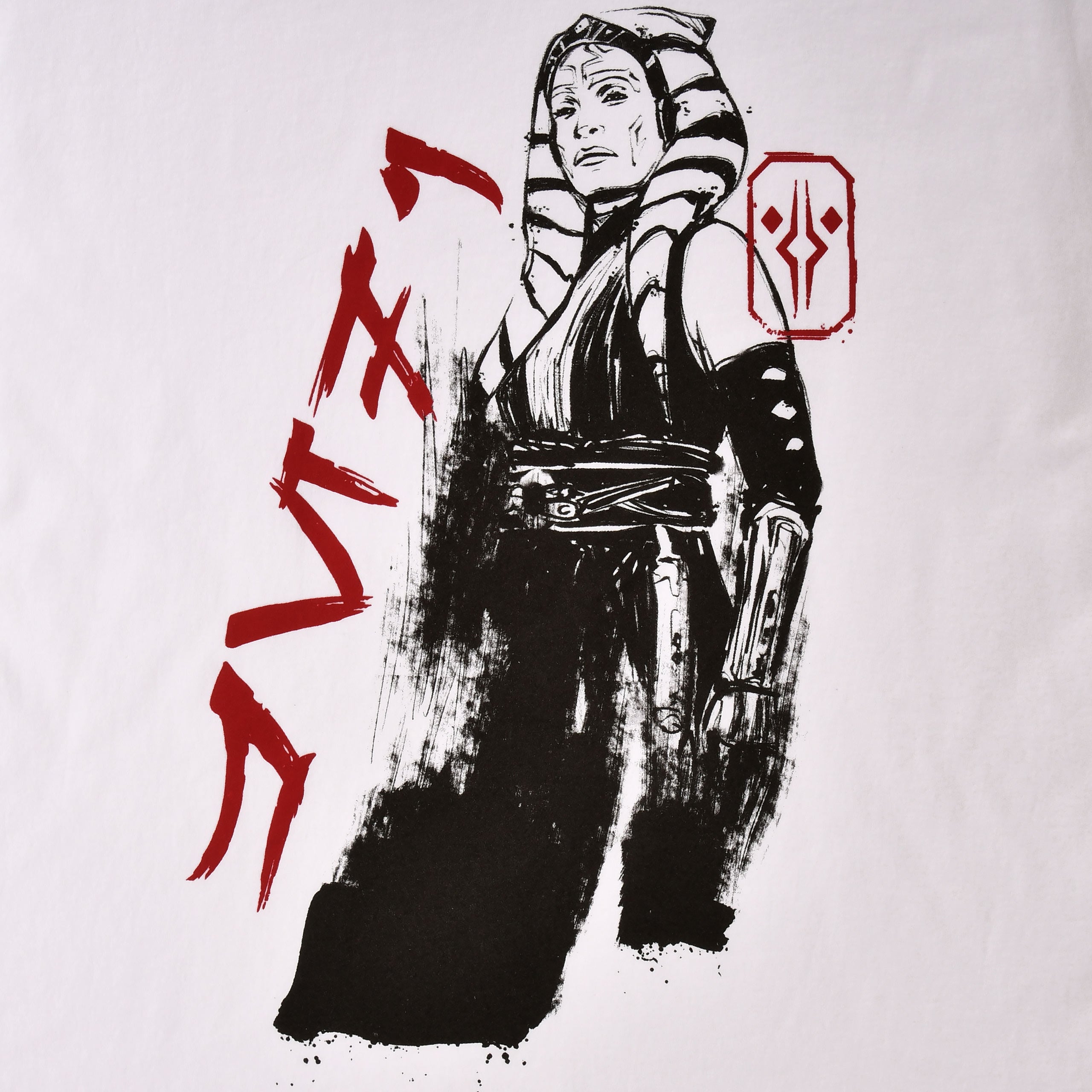 Imagen del producto Star Wars - Camiseta Ahsoka blanca