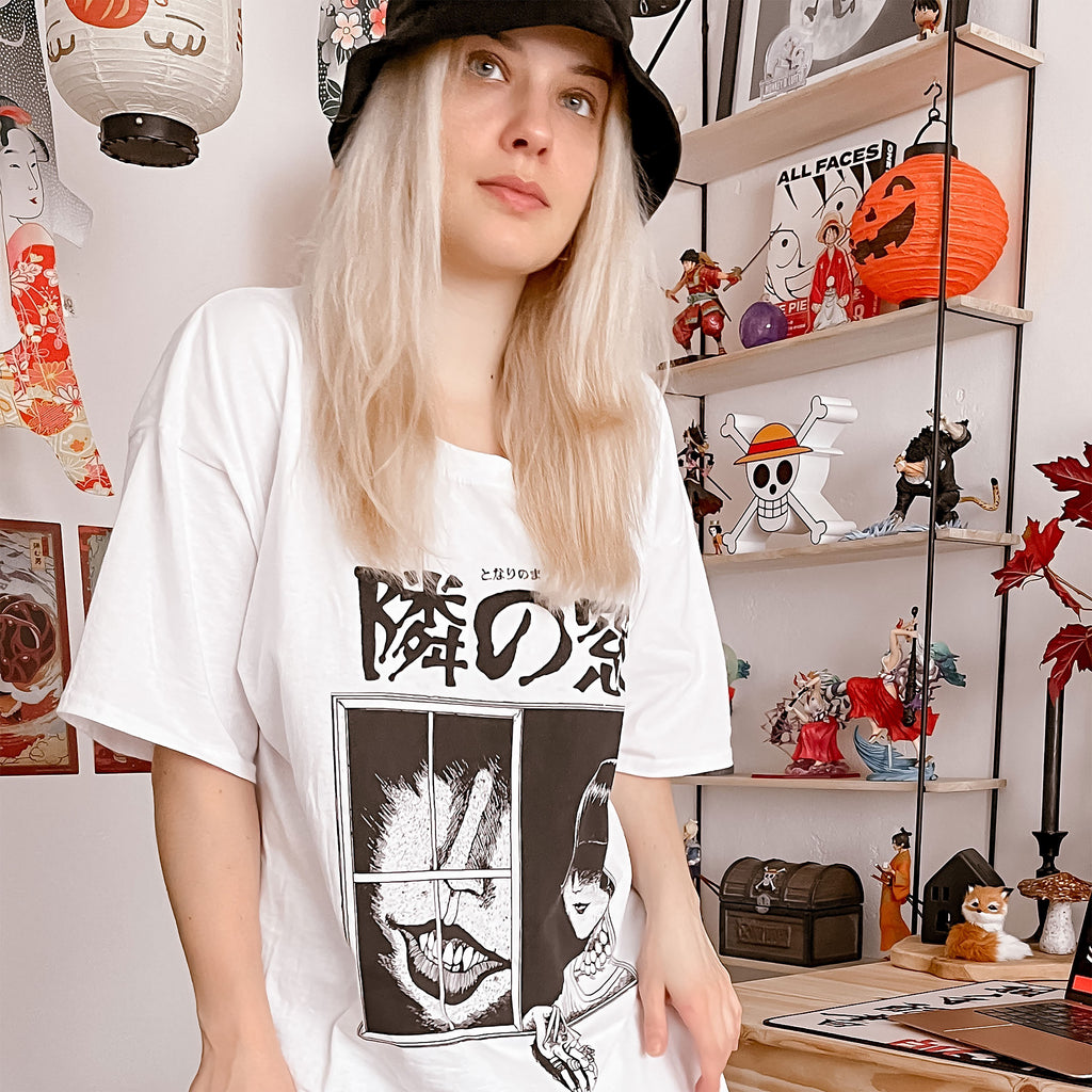 Imagen del producto Junji Ito - Camiseta blanca de ventana