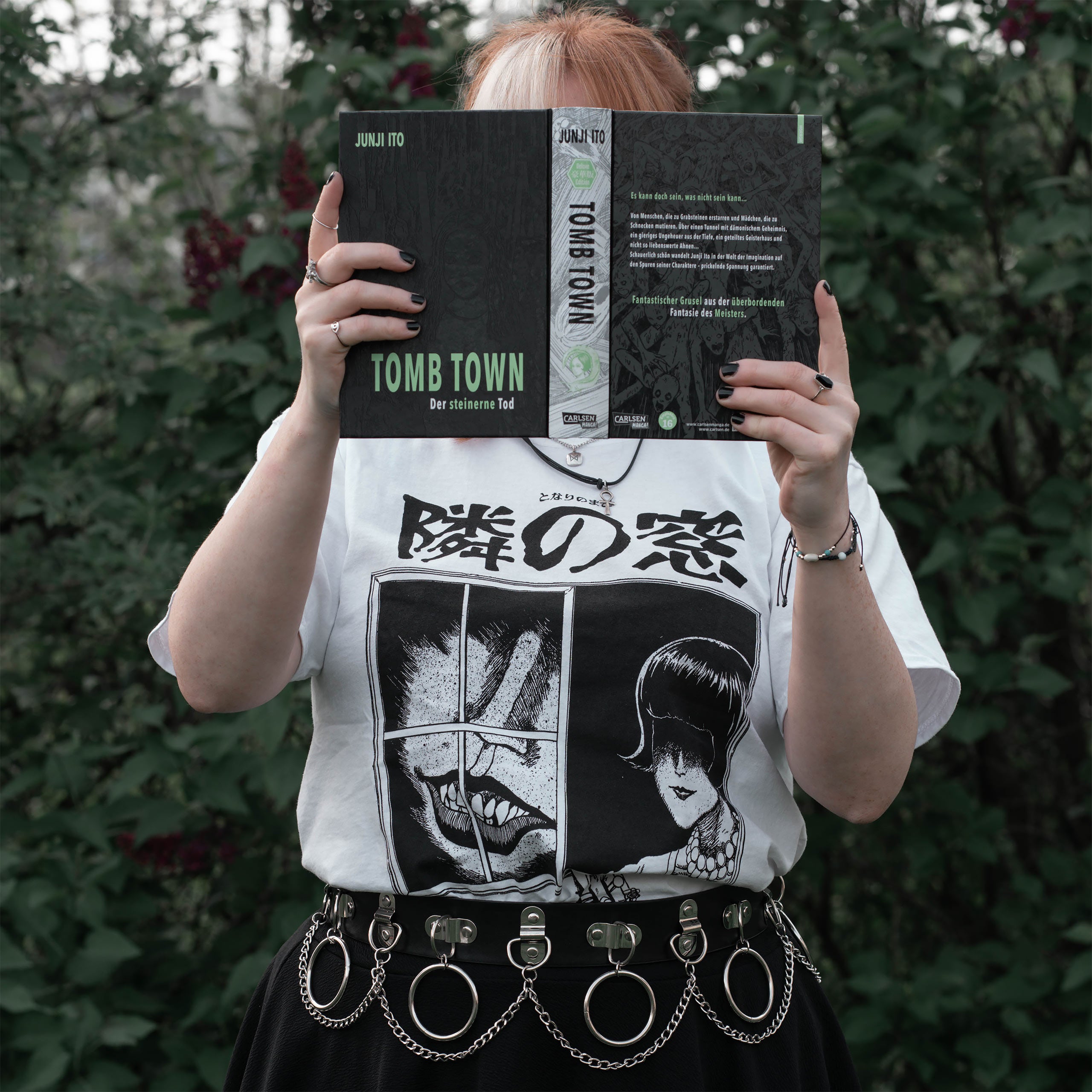 Imagen del producto Junji Ito - Camiseta blanca de ventana