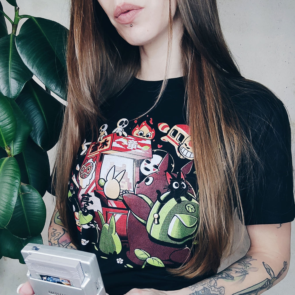 Imagen del producto Ilustrata - Camiseta Ready Player Neighbor negra