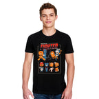 Imagen del producto Ilustrata - Camiseta Anime Fighter negra