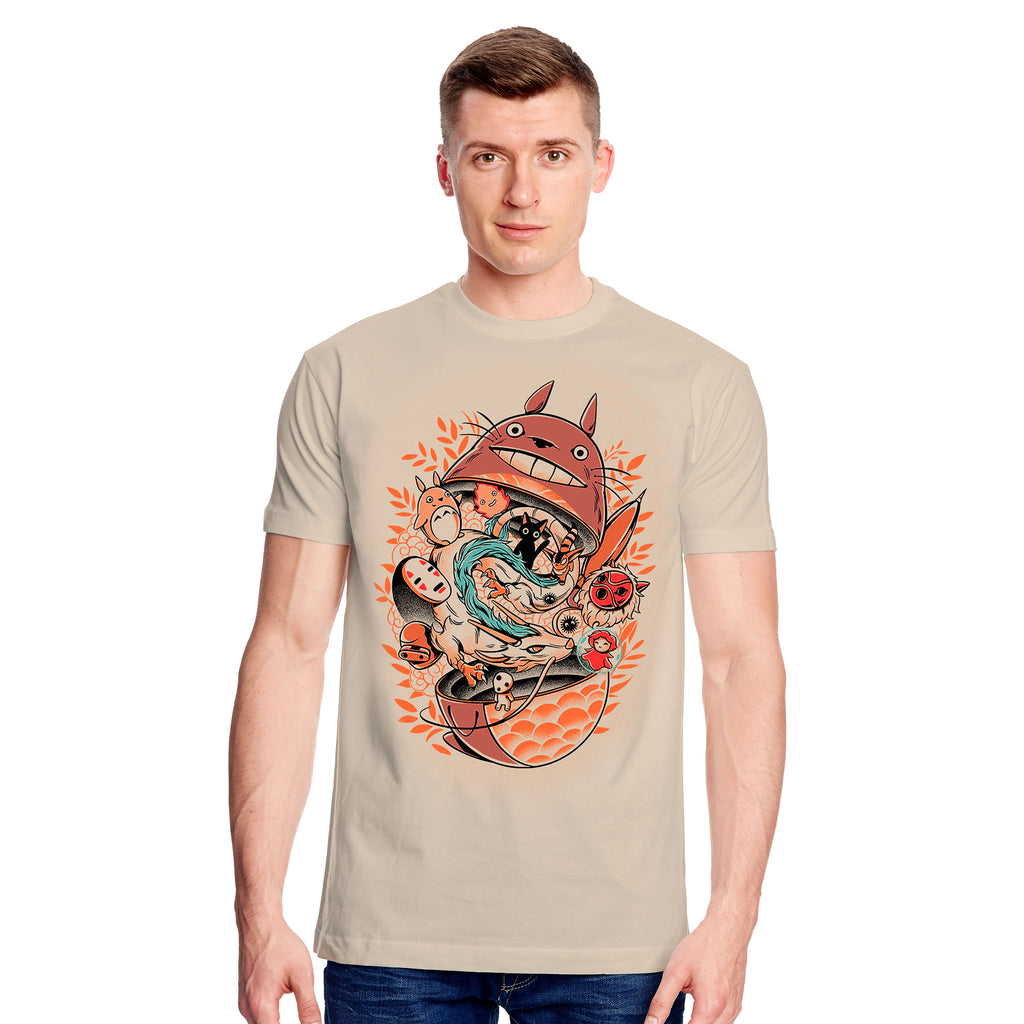 Imagen del producto Ilustrata - Camiseta beige My Neighbour Matrjoschka