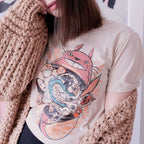 Imagen del producto Ilustrata - Camiseta beige My Neighbour Matrjoschka